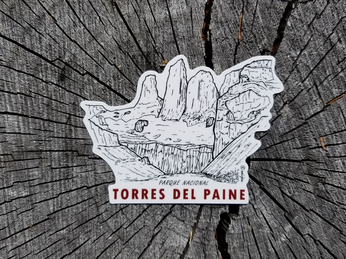 Torres del Paine National Park | Patagonia | Sticker